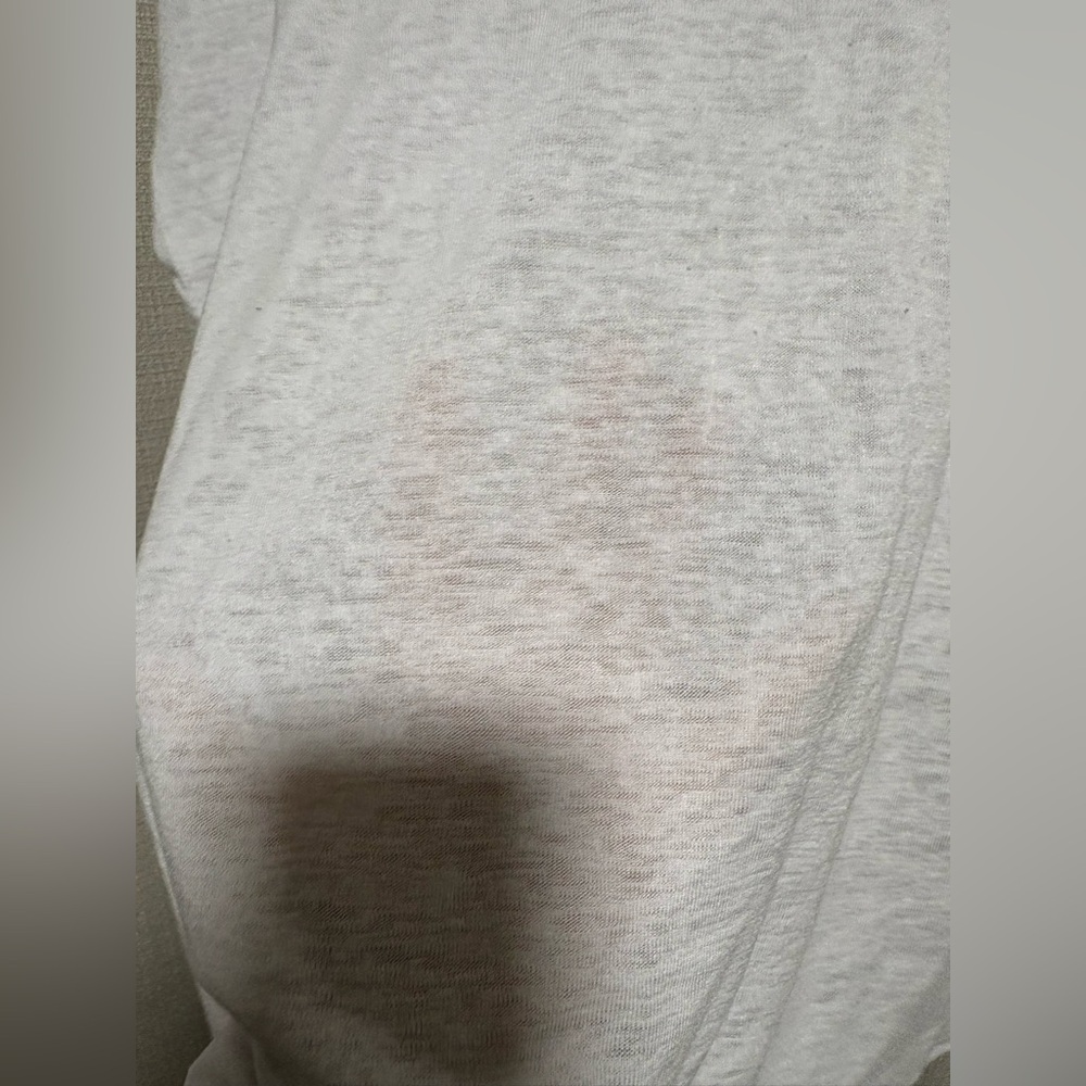 Athleta linen blend white top - Picture 3 of 4